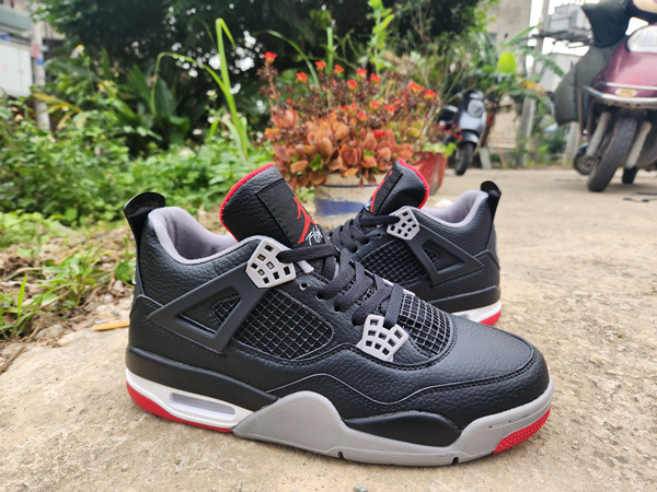 Men's Hot Sale Running weapon Air Jordan 4 Black Shoes 0190 Men's Hot Sale Running weapon Air Jordan 4 Black Shoes 0190